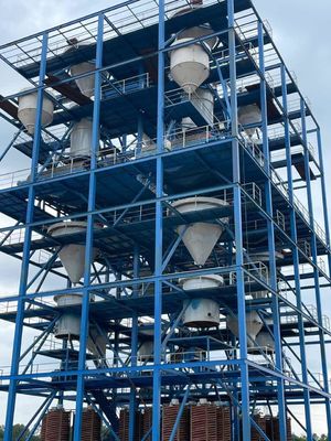Lijn voor de productie van silicazand 200T/H Zandwassen en droog ijzer verwijderen Sieve Plant met 1