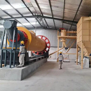 1.5 Energiebesparing van de gemonteerde molen 100TPD Molen met kalkstenen kogels voor ijzerertsmijnbouwapparatuur