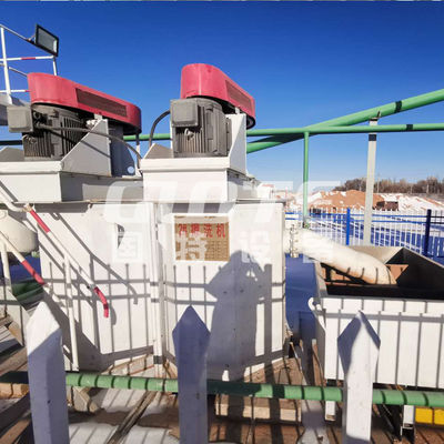 Ingenieurgids Installatie Zandwasser Spanning scrubber machine voor het wassen van zand