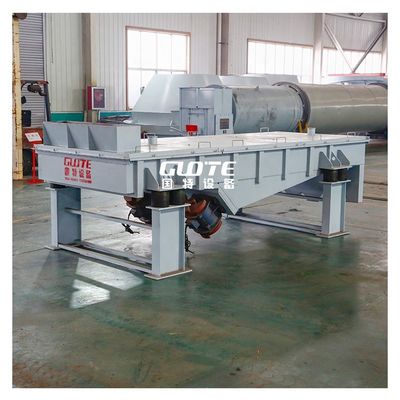 Classificatie van zand- en steenscheider met lineair trillend scherm met voedingsgrootte onder 2 cm