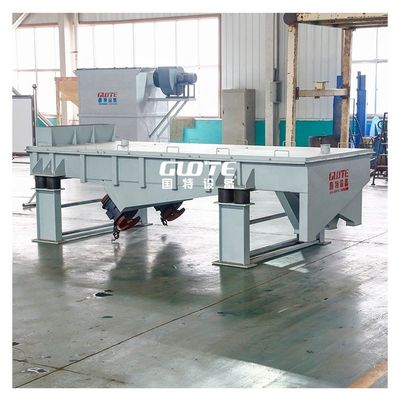 Classificatie van zand- en steenscheider met lineair trillend scherm met voedingsgrootte onder 2 cm
