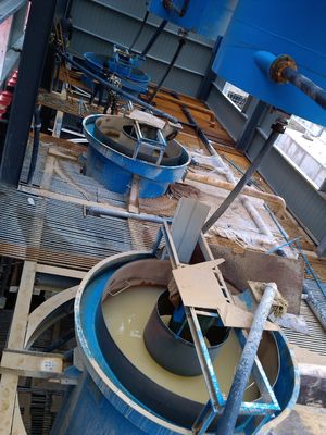 500 KG Hydrosizer Wet Vibrating Screen Sand Classifier Circulair Type