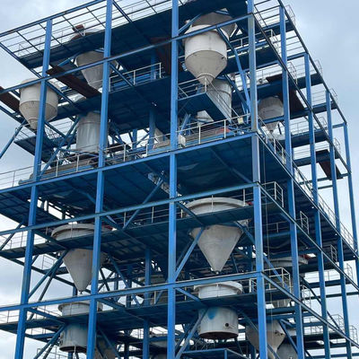 100 tph glaskwaliteit Silica Sand Washing Plant met hoge capaciteit en AC motor