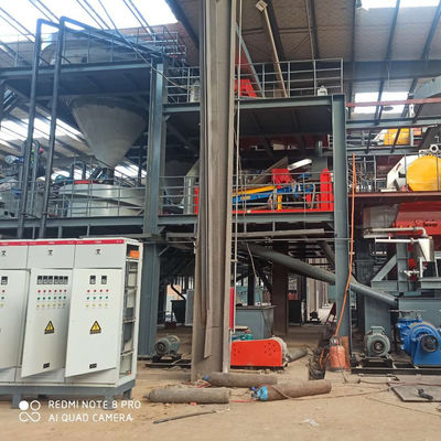200tph Silica Sand Wash Plant voor glaszand in Project Cone Crusher inbegrepen