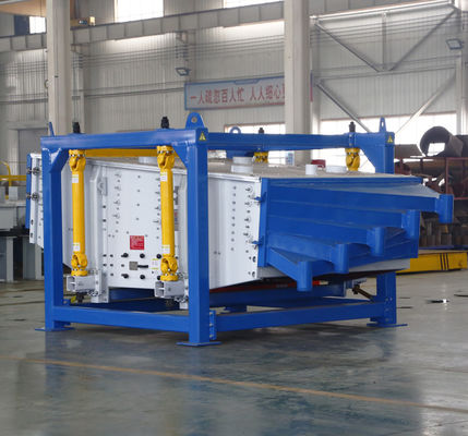 2000 KG Silica Sand Vibrating Screening Vierkante Vibrating Screen