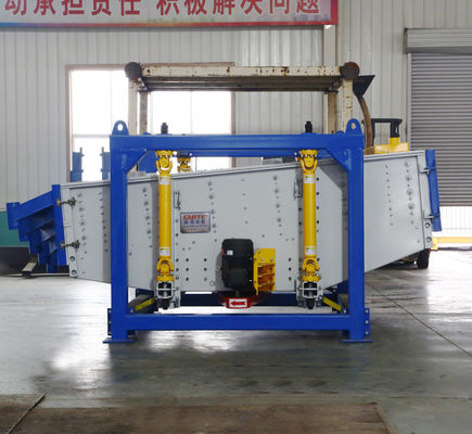 2000 KG Silica Sand Vibrating Screening Vierkante Vibrating Screen