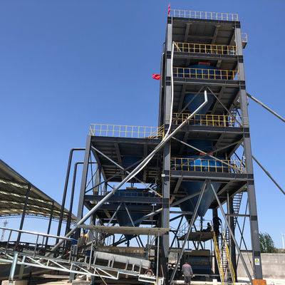 Glas zandmachine met silica zand maken en classificatie gemakkelijk te bedienen