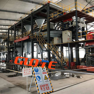 Ingenieurbegeleiding Installatie Zandwasmachine voor klantvereiste