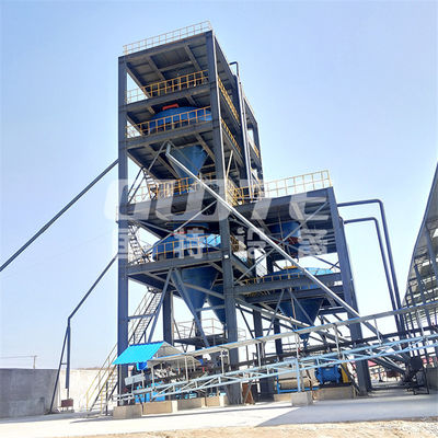 Lijn voor de productie van silicazand voor de productie van glas uit ruwe stof Steen Rots Ertsen