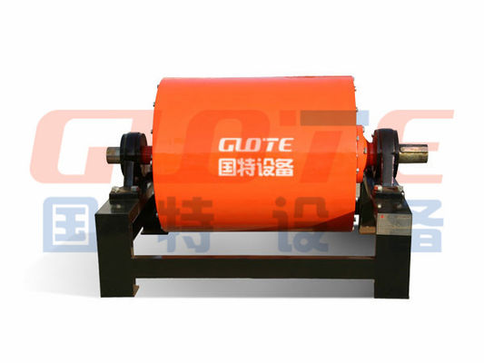1200-5000 Gauss Droge roterende permanente magnetische scheider trommel katrol voor riemen vervoerband