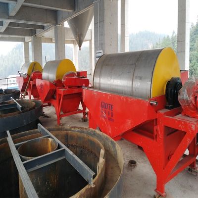 Drum Mineral Separator Wet Magnetic Separator voor Video Outgoing-Inspection in Energy Mining