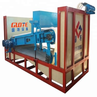 Iron Water Wet Belt Incline Flat High Gauss Magnetic Separator voor zandreiniger