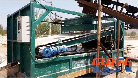 Iron Water Wet Belt Incline Flat High Gauss Magnetic Separator voor zandreiniger