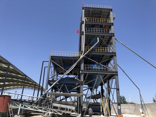 Fabriek voor de verwerking van silicazand van glaskwaliteit met kegelbreker ISO CE