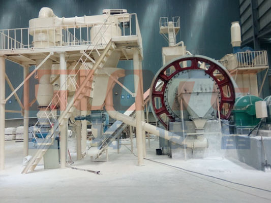 Energiebesparende natte en droge kwartsgranen-kogelmolenmachine voor kerncomponenten 1 jaar