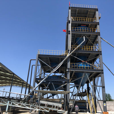 Hoog efficiënte glaskwaliteit Silica Sand Processing Line Sand Washing Plant