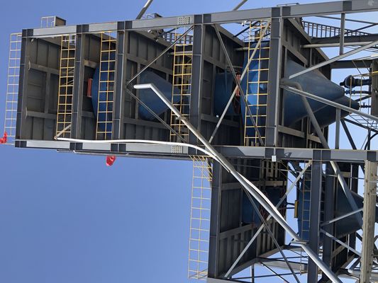 Hoog efficiënte glaskwaliteit Silica Sand Processing Line Sand Washing Plant