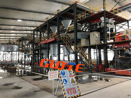 Hoog efficiënte glaskwaliteit Silica Sand Processing Line Sand Washing Plant