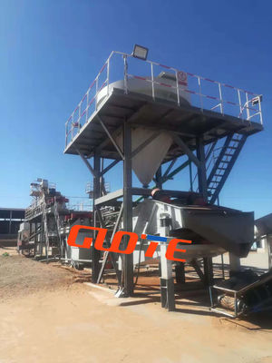 Hoog efficiënte glaskwaliteit Silica Sand Processing Line Sand Washing Plant