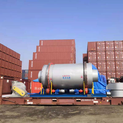 Biomassa Triple Pass Rotary Sawdust Machine Grote capaciteit 30t/h Biomassa Infrarood droger