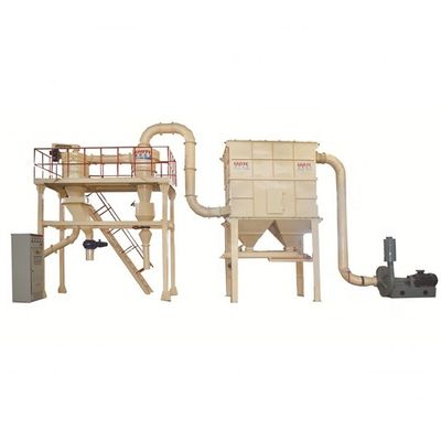 Sprial Separator 325 Mesh Droog poeder 2-150 Micron Air Classifier voor verticale classificatie