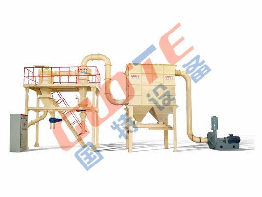 Sprial Separator 325 Mesh Droog poeder 2-150 Micron Air Classifier voor verticale classificatie