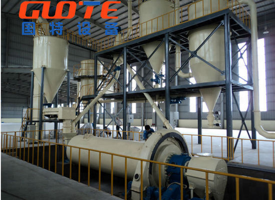 35-425 mesh output size silica sand ball mill machine met luchtpoederclassificatie