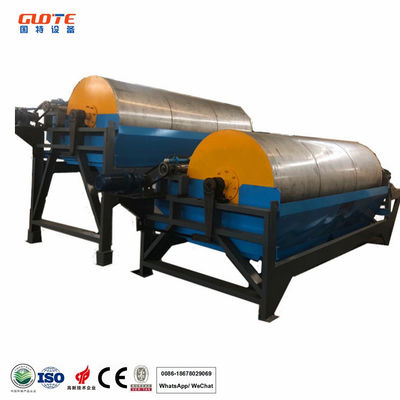 350 KG goudmijnbouw trommelseparator Magnetische separator voor natte ertsverwerking 1.1kw