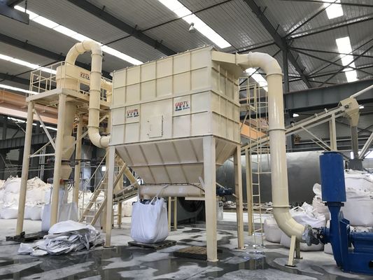 Kwartszand droogmalen machine kogelmolen met luchtclassificator en PLC-besturing