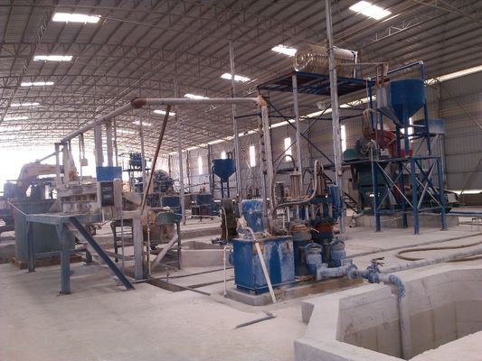 Gravity Separator Sand Making Machine voor het verwerken van ijzererts Steenbreker Lijn 4