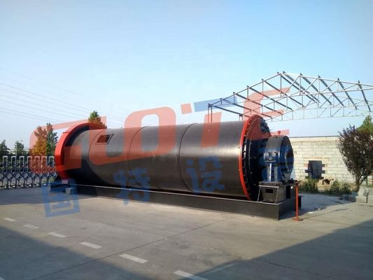 Maschine voor het maken van silicazandpoeder Doorlopende kogelmolen 5-12 m lengte