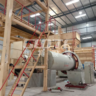 Grote kogelmolen van 10 tph voor kwartspoeder Gemakkelijke installatie en duurzame mijnbouwapparatuur