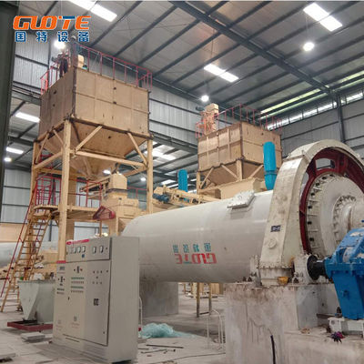 98% Capaciteit Quartz Sand Powder Machine Ball Grinding Mill 5-12m Lengte voor producten