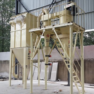 Rotatiesnelheid van de blazer 710-1500 r/min Hoogprecisie luchtclassificator voor zandscheiding