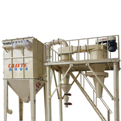 710-1500 r/min Blower Speed Powder Concentrator Air Classifier Machine Met Cyclone