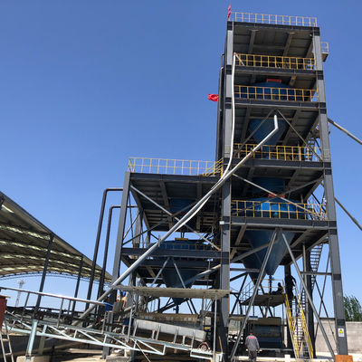 100000 KG Riviersteen Silica Sand Verwerkingsfabriek met video-outgoing-inspectie
