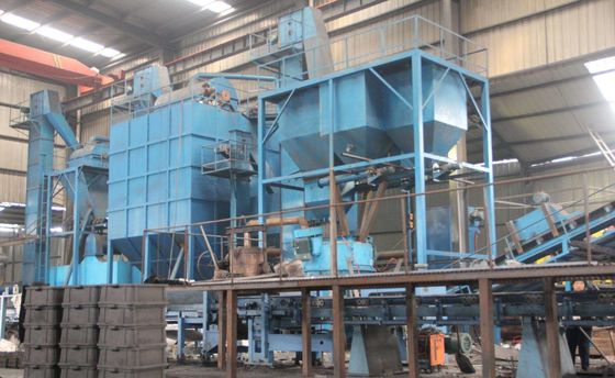 Verwerkingsinstallatie voor het verwerken van kwartszand van glasgieterijsoort Silica zandwasmachine met motor