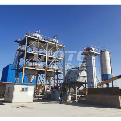 10000 kg capaciteit Quartz/Silica Sand Processing Plant Sand Washer Productielijn