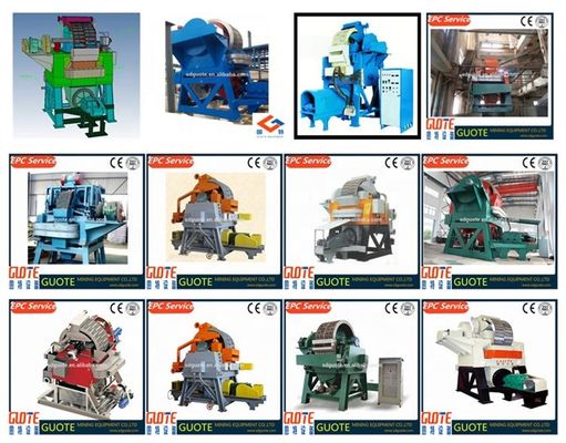 Titanic Iron Ore Mining High Intensity Magnetic Separator met 1 van de kerncomponenten