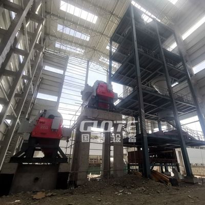 Verticaal pulserende magnetische scheider met hoge helling voor laboratorium in roestvrij staal