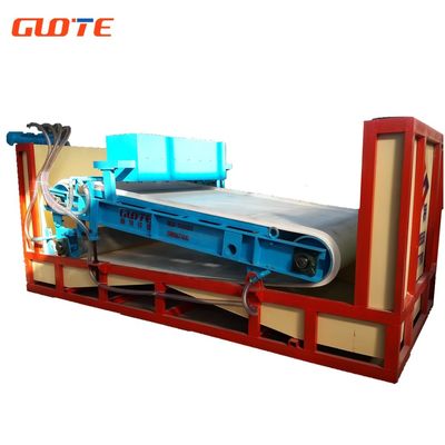 Hoogwaardige mineraalseparator natte gordel helling platte plaat magnetische separator 2000 kg