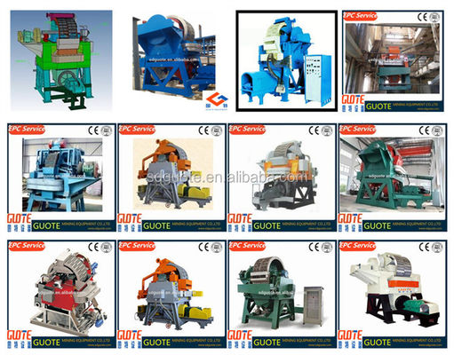 Motor met dubbele verticale ringen, magnetische scheider met hoge helling, voor hematiet met een capaciteit van 30-200 TPH