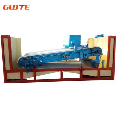 Gordel snelheid 2-8 r/min en capaciteit 2-25 t/h GUOTE natte magnetische scheider bij concurrerende