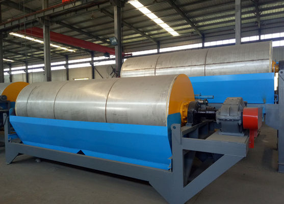 Bouwmaterialen winkels nat trommel magnetische scheider voor metaalseparatie 3000-10000kg