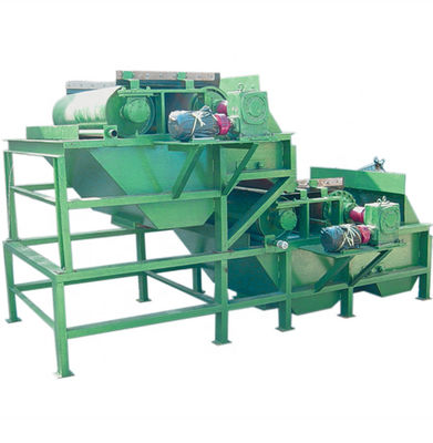 990,9% Magnetische trommelseparator voor het verwijderen van niet-magnetisch ijzeroxide uit silicazand