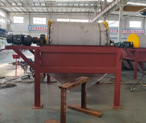 KG 1400 mm Drumlengte Magnetische scheider van droog type voor het scheiden en verwijderen van ijzer