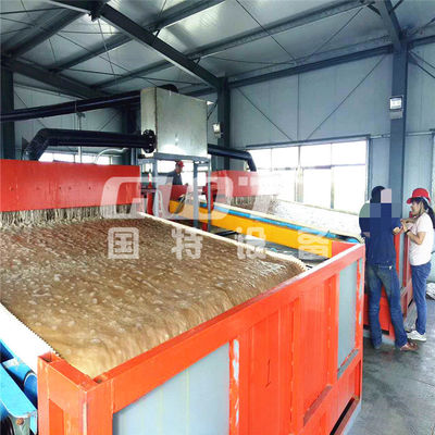 Magnetische scheider voor natte niet-ferronen metalen en siliciumkristallen met een concentratie van 10-30% slib