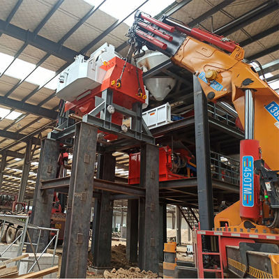 Magnetische scheider van 5000 kg voor het scheiden van ijzer van niet-metalen mijnbouwmaterialen